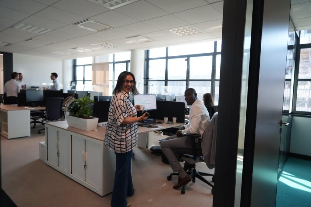 The Change Society team at work with Crédit Agricole Assurances